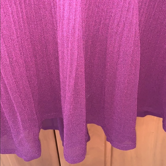 GF Collection Purple Mini Dress - Picture 5 of 5